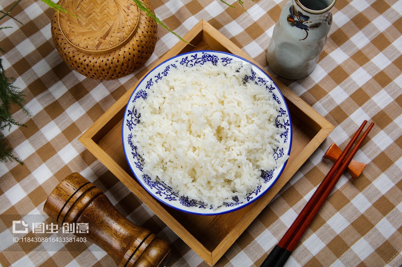 營養美味主食一碗香米飯
