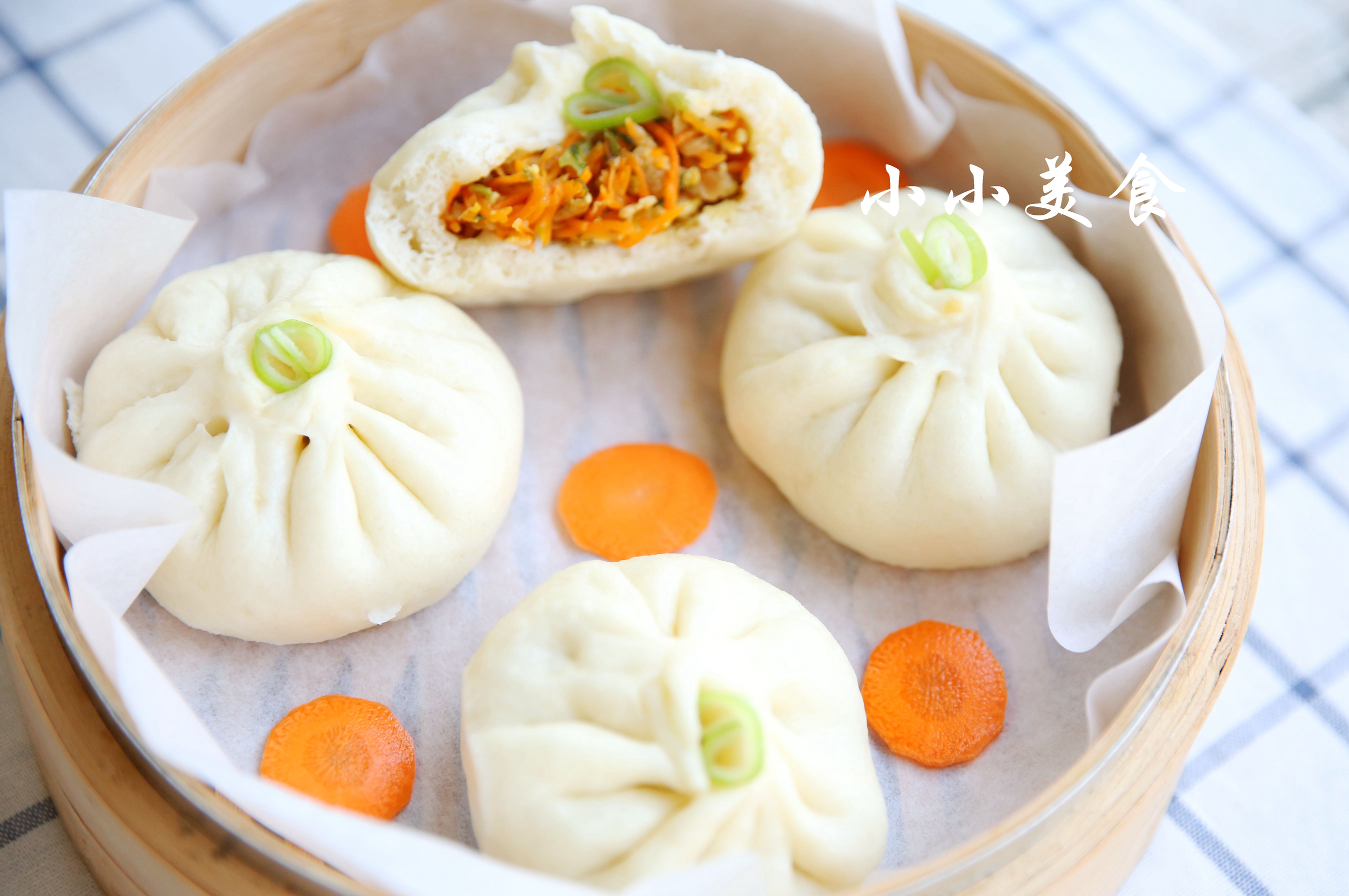 【素餡大包子】好吃有妙招,明目護眼的營養主食
